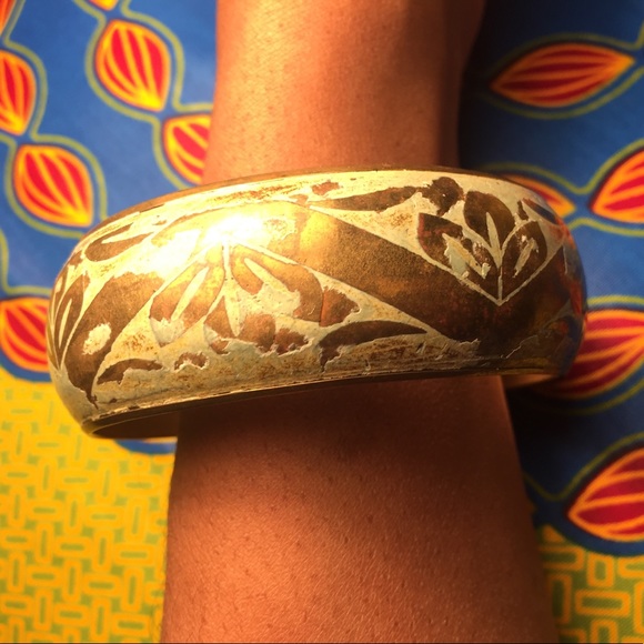 Bronze Metal Bangle - Picture 1 of 3
